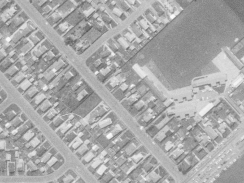 29 Seymour Street from the air, 1975-1979