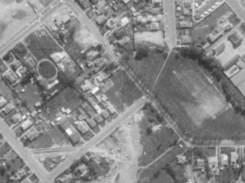 Barrington Street from the air, 1975-1979