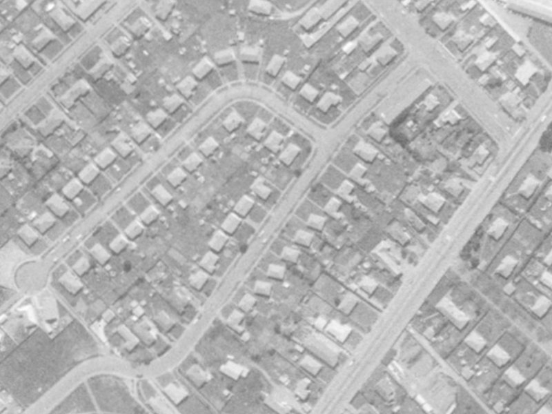 13 De Havilland Street from the air, 1975-1979