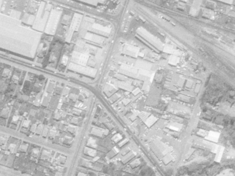 334 Wilsons Road North from the air, 1975-1979