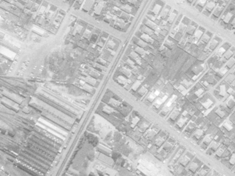 100 Ensors Road from the air, 1975-1979