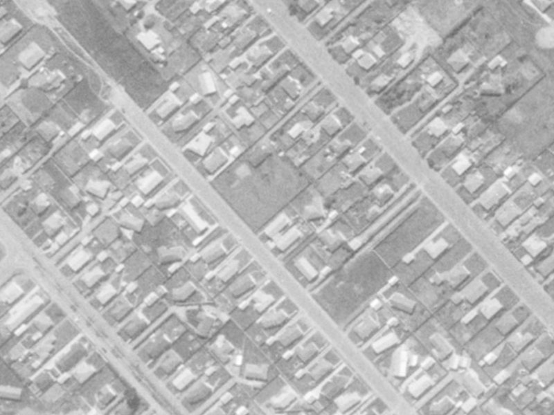 71 Oakhampton Street from the air, 1975-1979