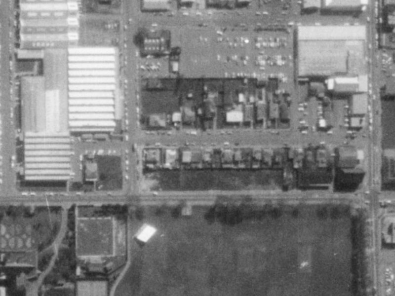 10 Stanley Street from the air, 1975-1979