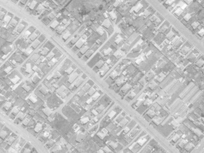 59 MacKenzie Avenue from the air, 1975-1979