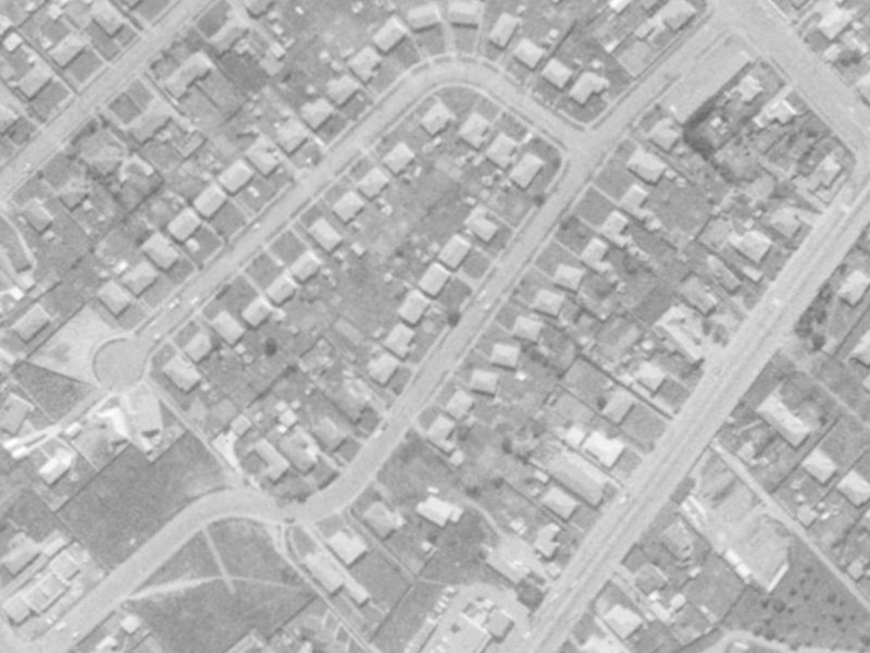 18 De Havilland Street from the air, 1975-1979
