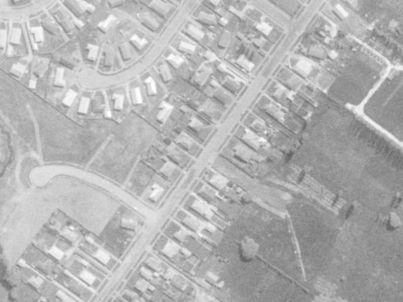 55 St Johns Street from the air, 1975-1979