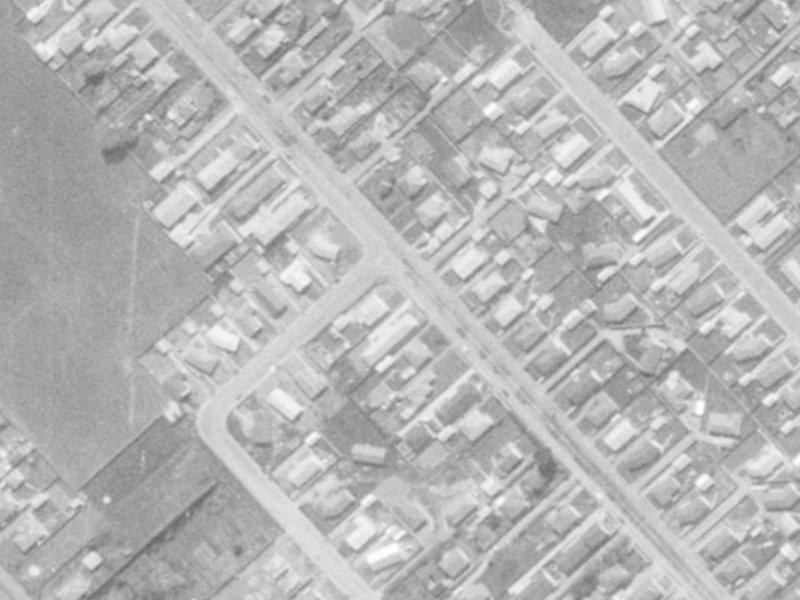 58 Brynley Street from the air, 1975-1979