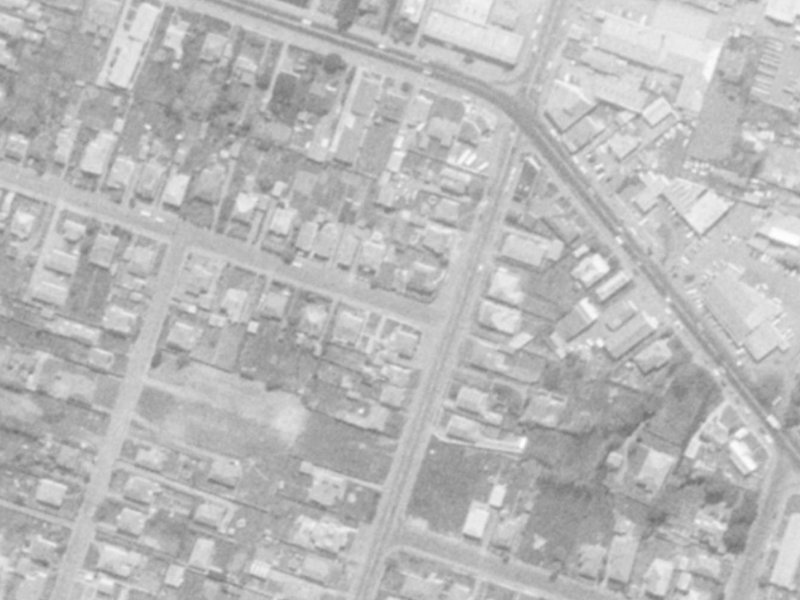 59 Walpole Street from the air, 1975-1979