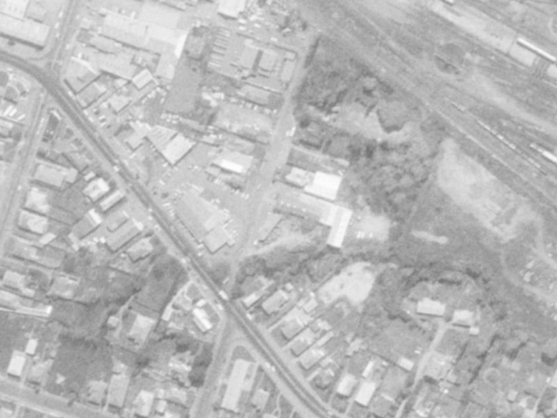 8 Raycroft Street from the air, 1975-1979
