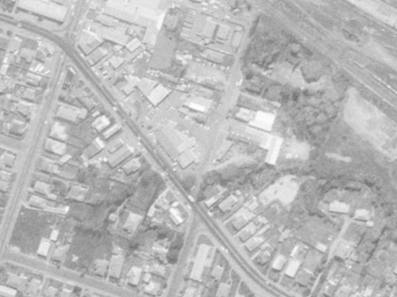 7 Raycroft Street from the air, 1975-1979