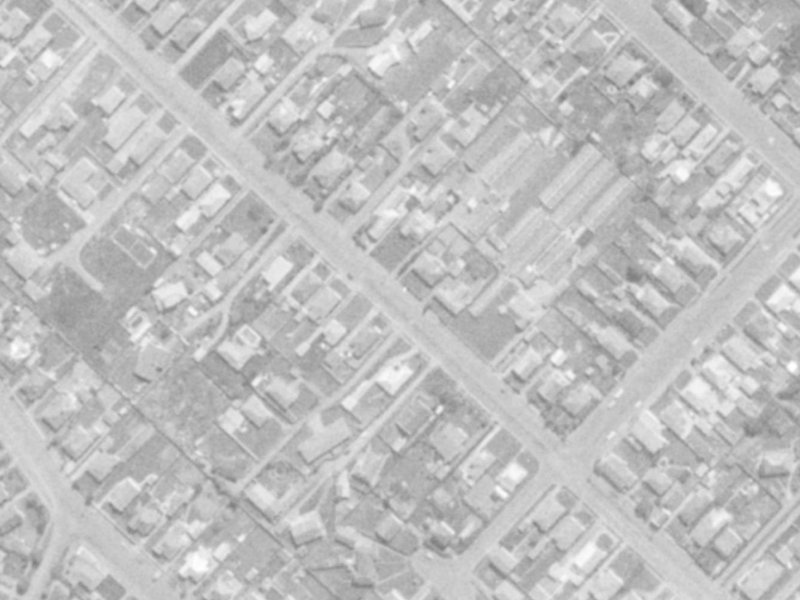 90 MacKenzie Avenue from the air, 1975-1979