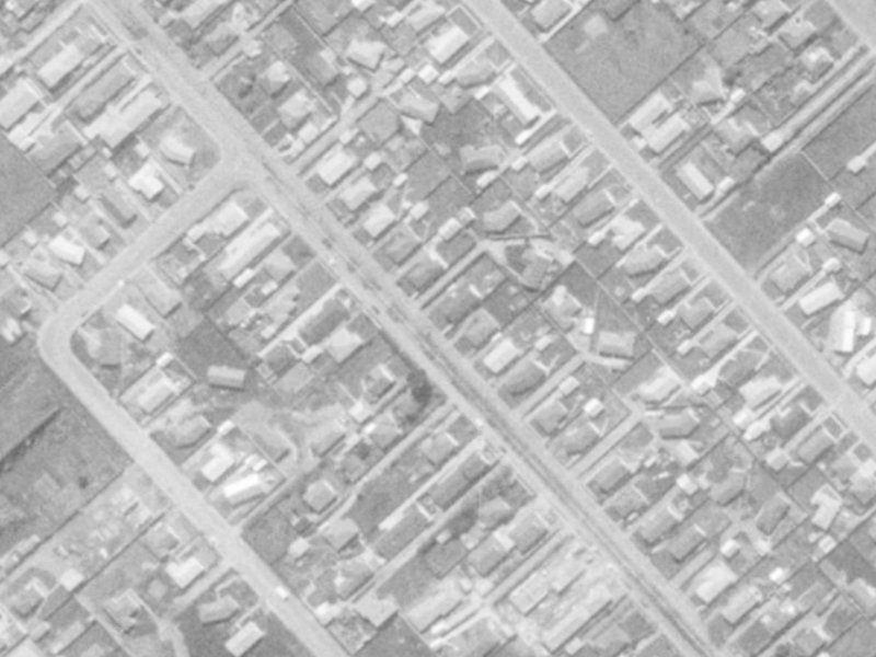 79 Brynley Street from the air, 1975-1979