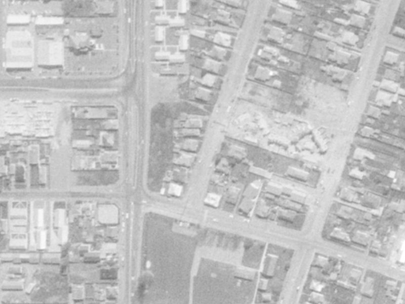 10 Cecil Place from the air, 1975-1979