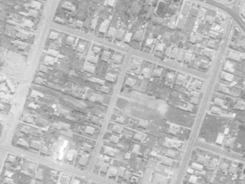 6 Bronte Place from the air, 1975-1979