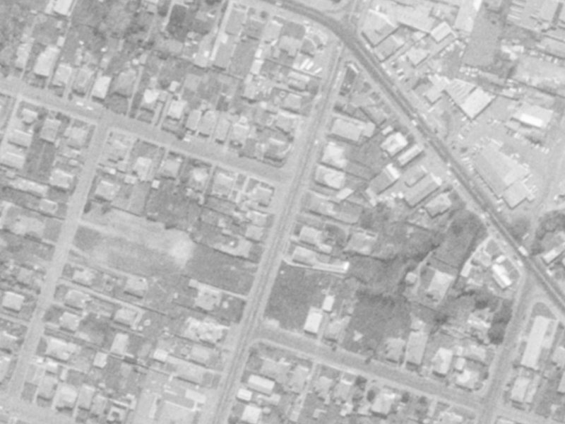 308 Wilsons Road North from the air, 1975-1979
