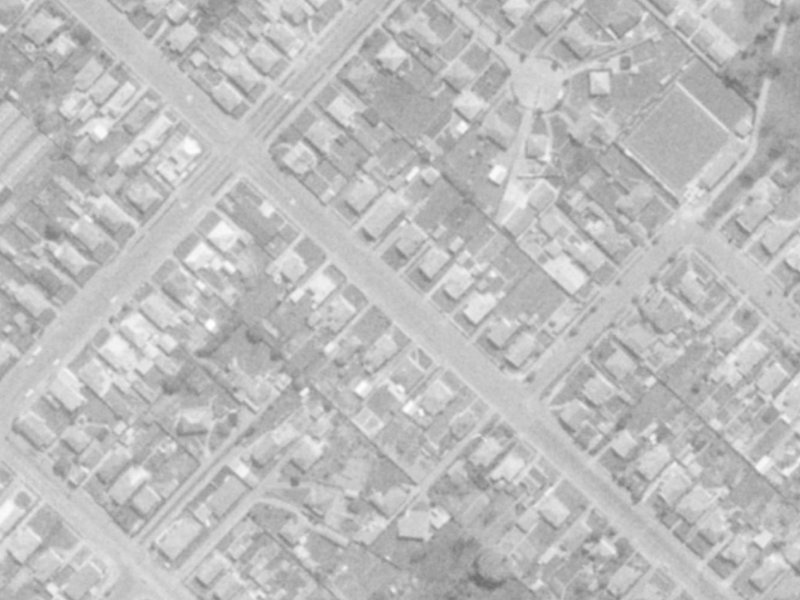 74A Wildberry Street from the air, 1975-1979