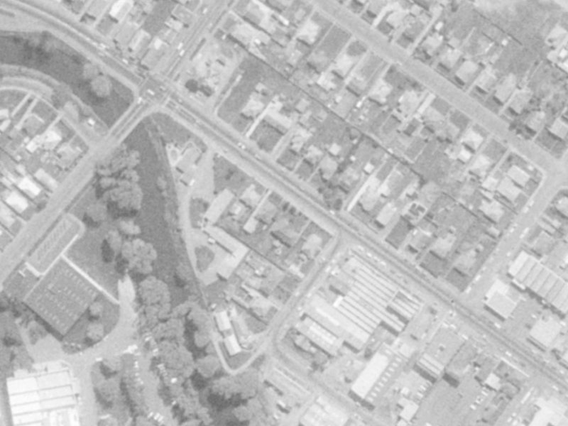 570 Ferry Road from the air, 1975-1979
