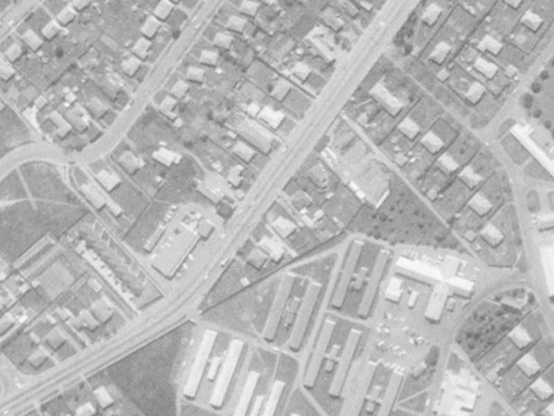 63 Springs Road from the air, 1975-1979