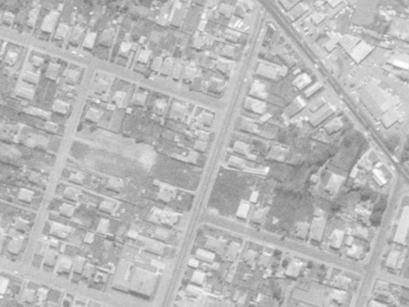 311 Wilsons Road North from the air, 1975-1979