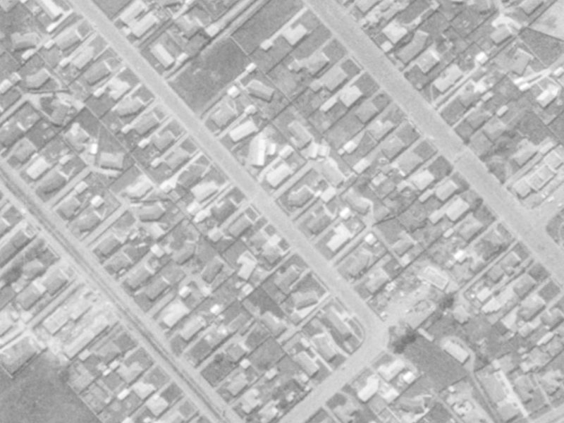 97 Oakhampton Street from the air, 1975-1979