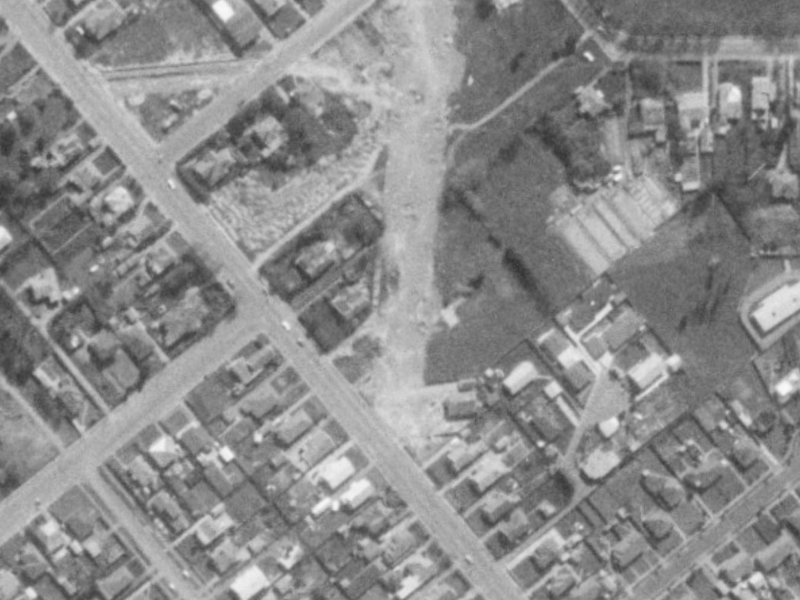 450 Barrington Street from the air, 1975-1979