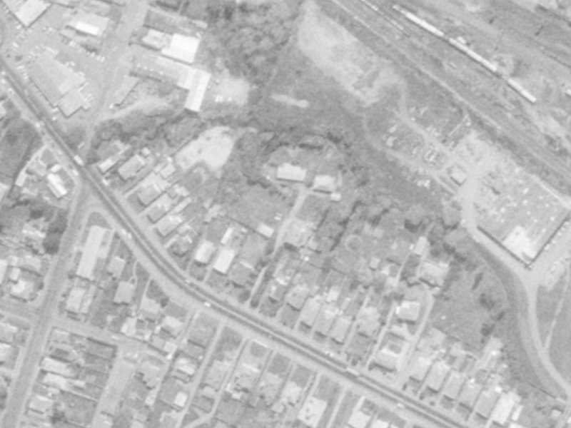 41 Opawa Road from the air, 1975-1979