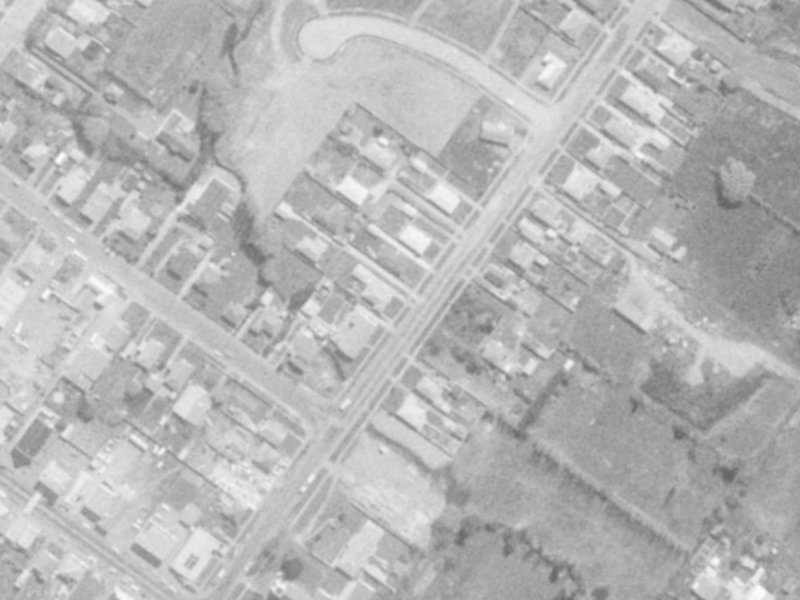 23 Saint Johns Street from the air, 1975-1979