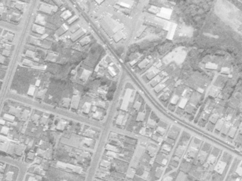 56 York Street from the air, 1975-1979