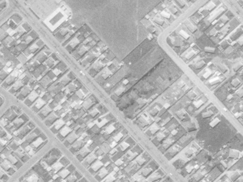 51 Amyes Road from the air, 1975-1979