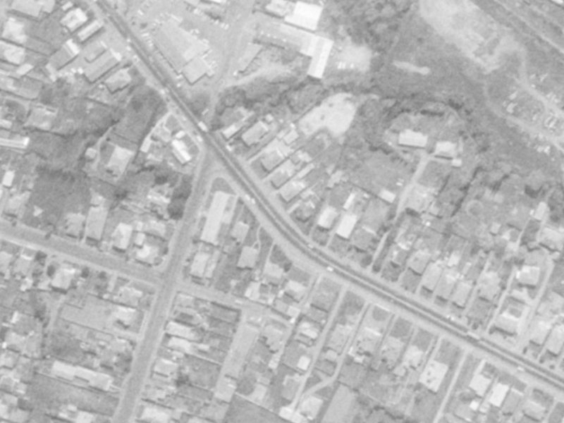 33 Opawa Road from the air, 1975-1979