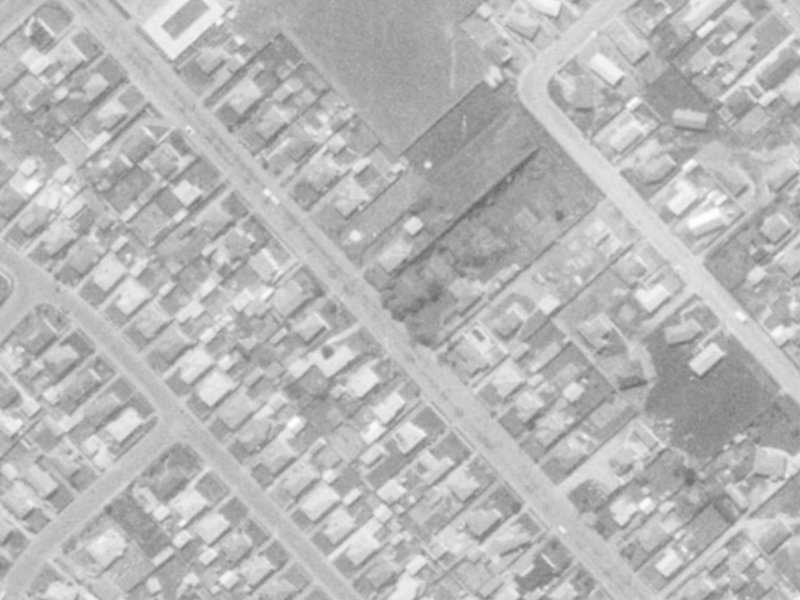 53 Amyes Road from the air, 1975-1979