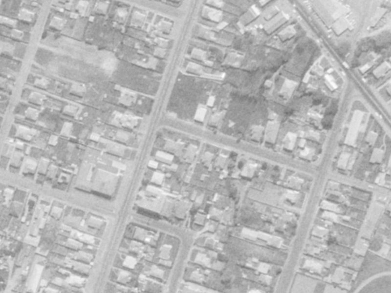 8 Hornbrook Street from the air, 1975-1979