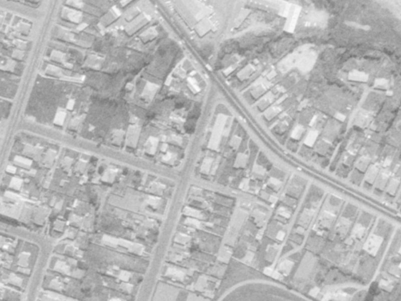 54 York Street from the air, 1975-1979