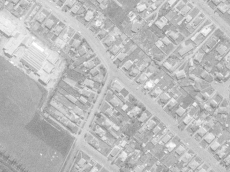 50 Sullivan Avenue from the air, 1975-1979