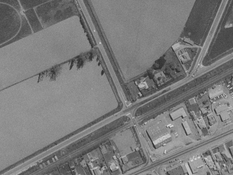 2 Barters Road from the air, 1975-1979