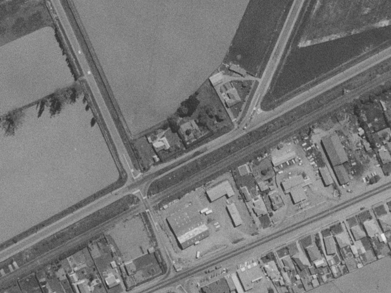 2 Barters Road from the air, 1975-1979