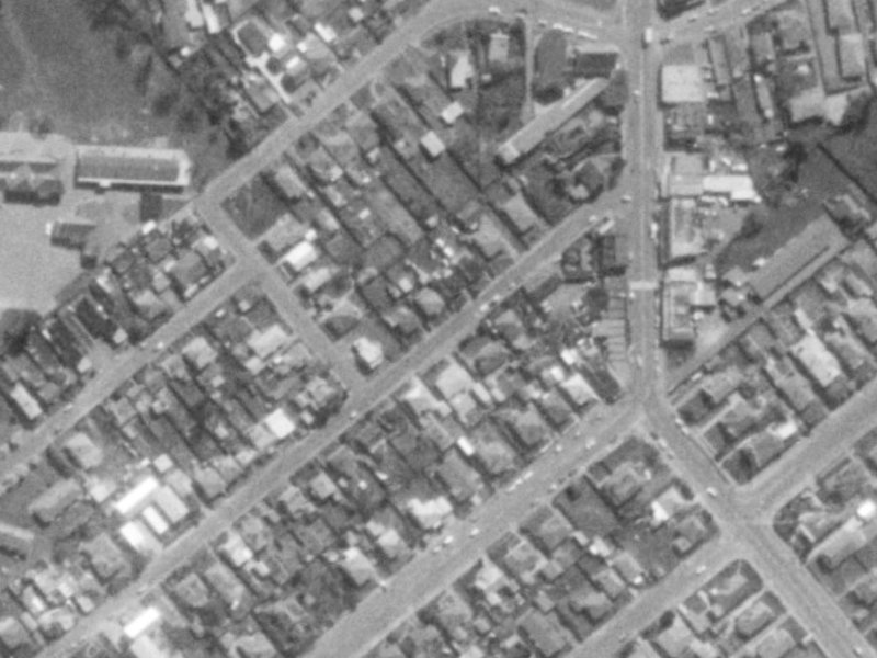 49 Rosewarne Street from the air, 1975-1979