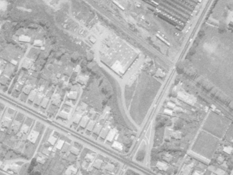 57C Opawa Road from the air, 1975-1979