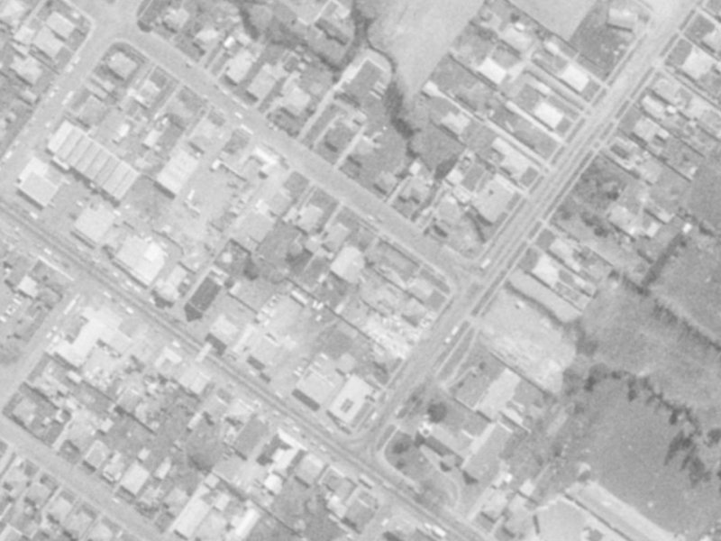 7 St Johns Street from the air, 1975-1979