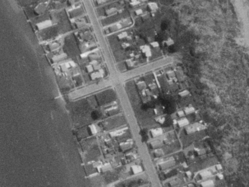 123B Rocking Horse Road from the air, 1975-1979