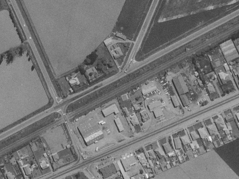 726 Main South Road from the air, 1975-1979