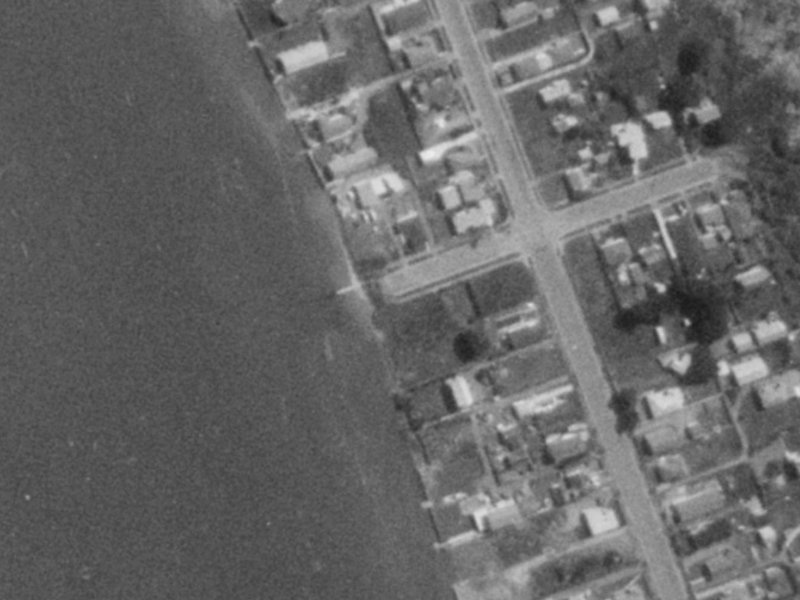 4 Plover Street from the air, 1975-1979