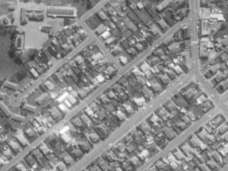 42 Rosewarne Street from the air, 1975-1979