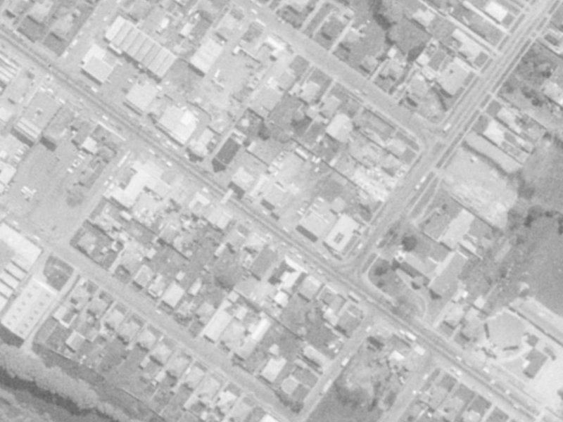 705 Ferry Road from the air, 1975-1979