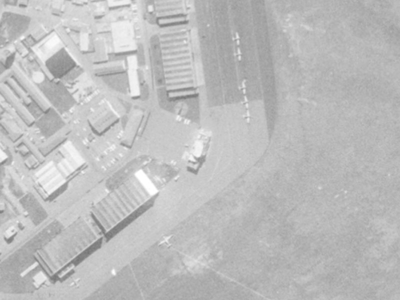 Corsair Drive from the air, 1975-1979