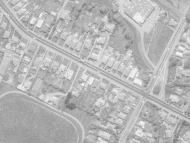 60 Opawa Road from the air, 1975-1979