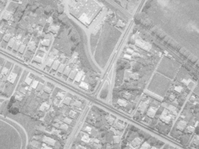 35E Ensors Road from the air, 1975-1979