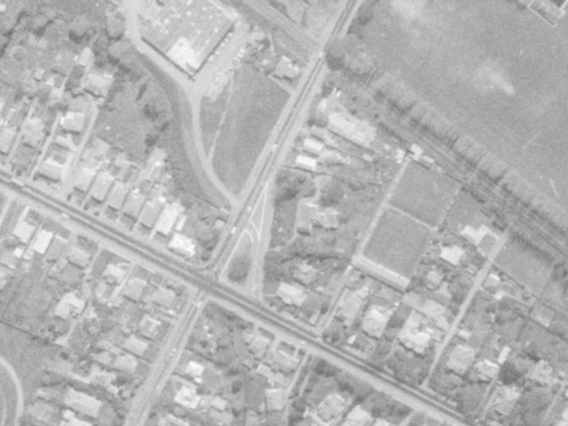 42-36 Ensors Road from the air, 1975-1979
