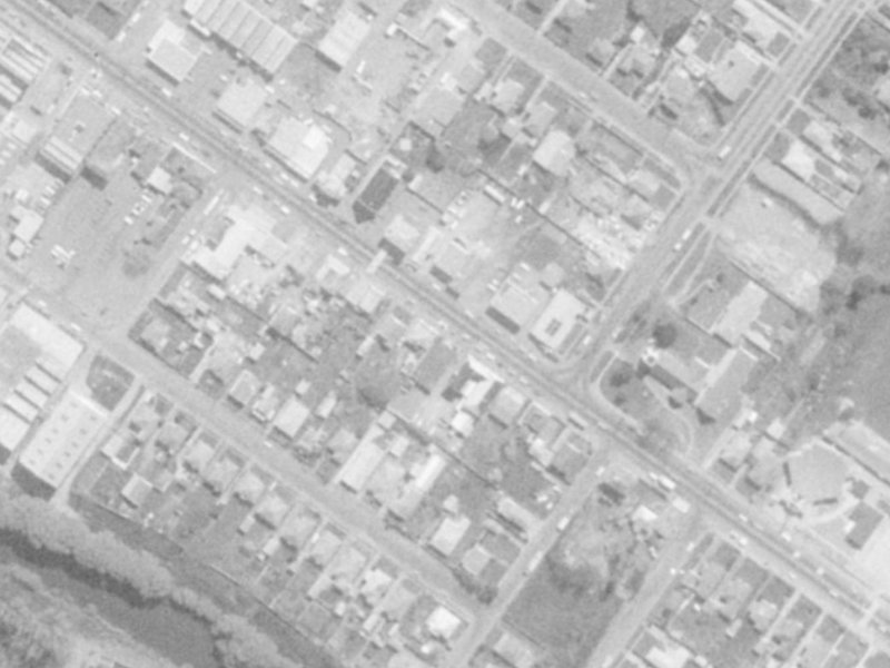 630 Ferry Road from the air, 1975-1979