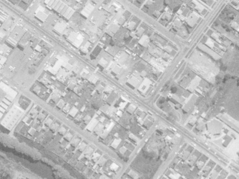 634 Ferry Road from the air, 1975-1979